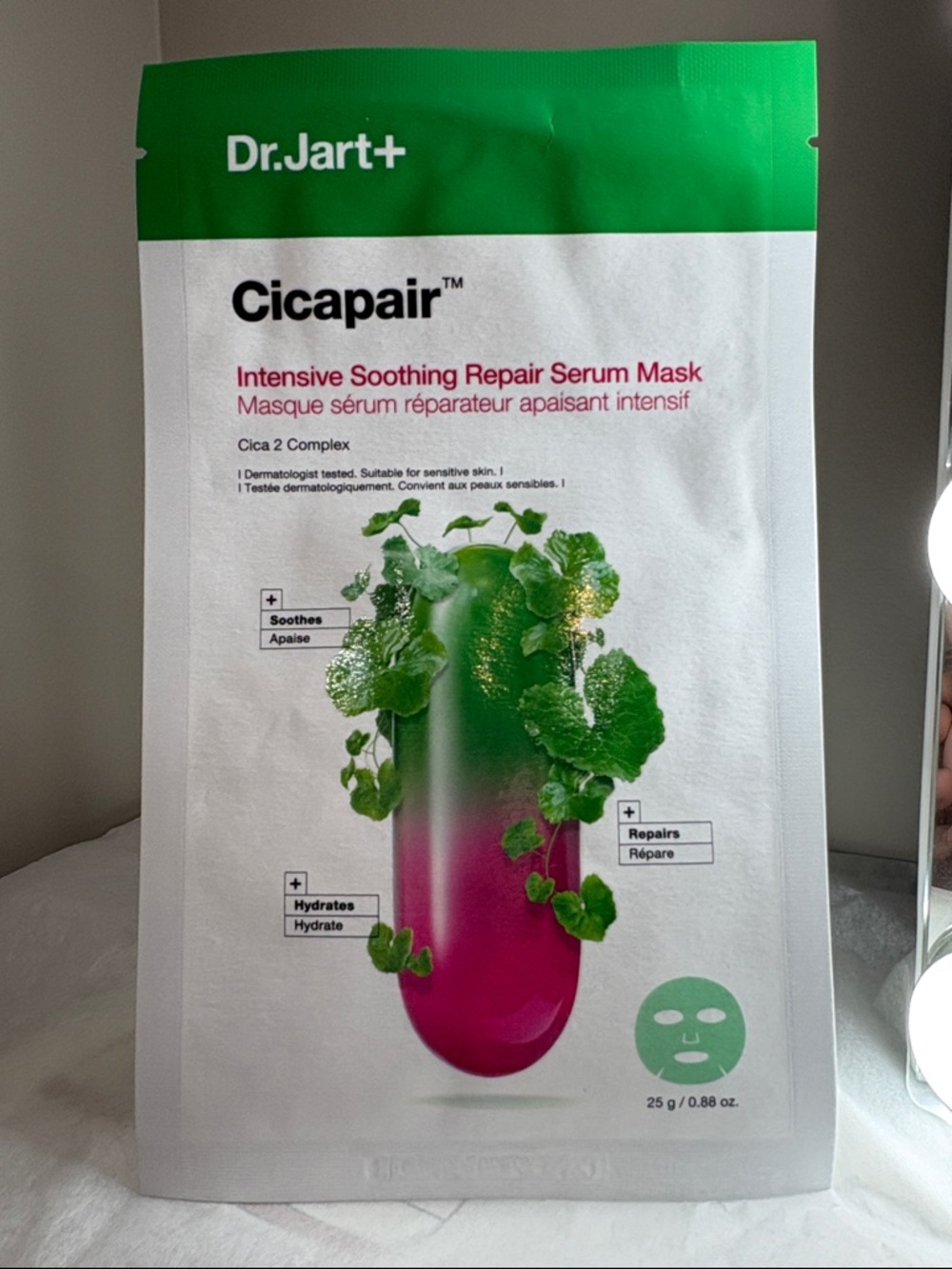 5/$60 Dr.Jart+ Cicapair Intensive Soothing Repair Serum Mask BRAND NEW